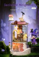 Kidstoylover Robotime DS003 Secluded Neighbour Dollhouse Kit