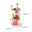 Kidstoylover Robotime DS003 Secluded Neighbour Dollhouse Kit