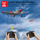 Mustang P51D 2CH Beginner RC Airplane with Gyro Stabilizer for Kids