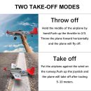 Mustang P51D 2CH Beginner RC Airplane with Gyro Stabilizer for Kids