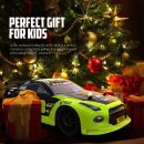 Racent 1/14 Scale High-Speed RC Drift Car with LED Lights