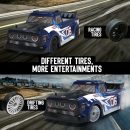 Racent 1:14 Drift RC Car for Kids, 4WD 2.4Ghz with LED Lights, Dual Battery