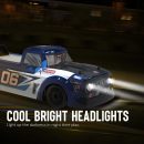 Racent 1:14 Drift RC Car for Kids, 4WD 2.4Ghz with LED Lights, Dual Battery