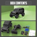 RACENT RCS24 1/24 4WD All-Terrain RC Monster Truck with LED