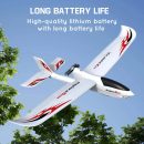 Ranger 600 RC Glider: 3Ch Gyro EPP Trainer Plane with One-Key Aerobatics