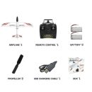 Ranger 600 RC Glider: 3Ch Gyro EPP Trainer Plane with One-Key Aerobatics