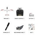 Ranger 600 RC Glider: 3Ch Gyro EPP Trainer Plane with One-Key Aerobatics