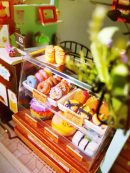 Robotime DIY 1:24 Mini Dessert Shop Dollhouse Kit