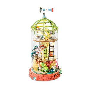 Robotime Domed Loft Dollhouse Kit - Kidstoylover