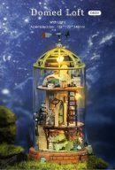 Robotime Domed Loft Dollhouse Kit - Kidstoylover