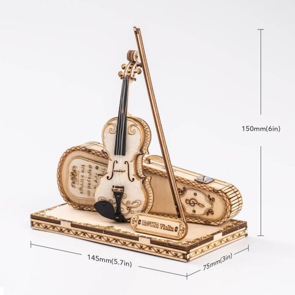 ROKR Violin Capriccio 3D Puzzle | Kidstoylover - Image 6