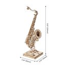 Saxophone Modern 3D Puzzle Kit | Kidstoylover - Creative DIY Toy Gift