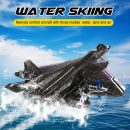 SU57 RC Plane: 2.4G Light-Up Foam Aircraft for Kids - Hand Thrown, Fixed Wing Toy