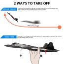 SU57 RC Plane: 2.4G Light-Up Foam Aircraft for Kids - Hand Thrown, Fixed Wing Toy