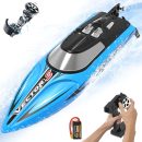 VectorS 30MPH Brushless RC Boat: Self-Righting, Fast Racing for Lakes