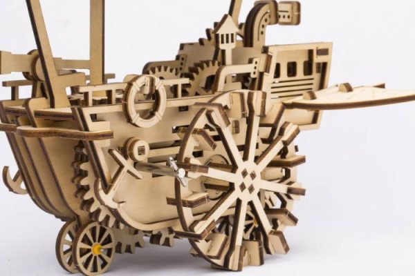 Vintage Air Vehicle Puzzle | Kidstoylover - Engaging DIY 3D Model - Image 5