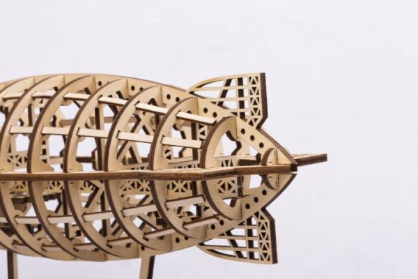 Vintage Air Vehicle Puzzle | Kidstoylover - Engaging DIY 3D Model - Image 6