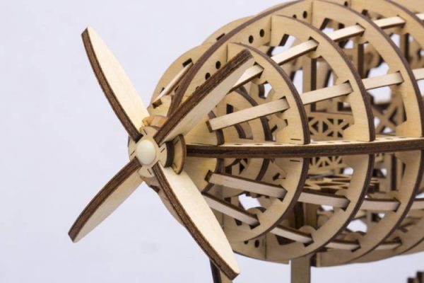 Vintage Air Vehicle Puzzle | Kidstoylover - Engaging DIY 3D Model - Image 8