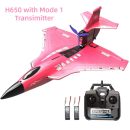 Xiaxiu H650 Raptor RC Plane Accessories: Battery, Propeller, and Mode 1 Controller