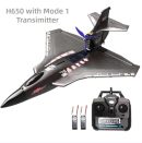 Xiaxiu H650 Raptor RC Plane Accessories: Battery, Propeller, and Mode 1 Controller