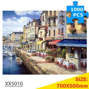 1000-Pc Seaside Town Puzzle Experience | KidsToyLover