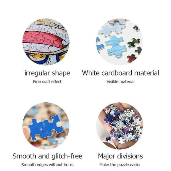 1000-Piece 'Train Under the Stars' Jigsaw Puzzle - Perfect for Family Fun | KidsToyLover - Image 6