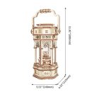 3D Victorian Lantern Music Box Puzzle | Kidstoylover