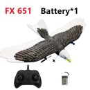 405mm Wingspan Eagle RC Aircraft - 2.4G Remote Control Foam Glider for Kids