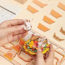 DIY 3D Vintage Coca-Cola Music Box Puzzle | KidsToyLover