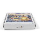 Kidstoylover: 1000-Piece Snow House Lighting Jigsaw Puzzle