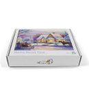 Kidstoylover: 1000-Piece Snowy Street View Jigsaw Puzzle