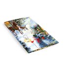 Kidstoylover: 1000-Piece Sunset Snow House Puzzle
