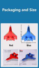 Kidstoylover 3-in-1 RC Glider: Sea, Land & Air - Waterproof EPP Foam, Smart Balance