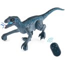 RC Velociraptor Dinosaur Toy with LED Lights & Roaring Sounds - Jurassic Fun