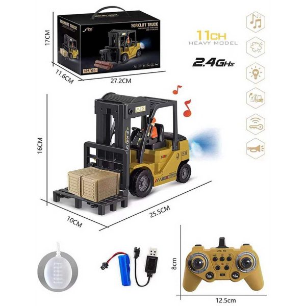 Remote Control Cars for Kids: RC Trucks, Tractors, Forklifts, and Cranes - Image 4