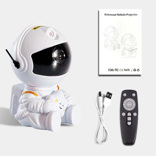 2024 Astronaut Starry Sky Projector - Galaxy LED Night Light for Bedroom Decor - Image 4