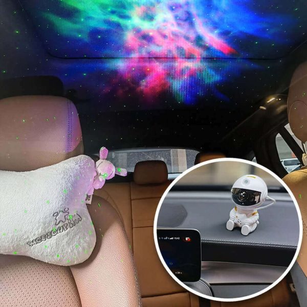 2024 Astronaut Starry Sky Projector - Galaxy LED Night Light for Bedroom Decor - Image 9