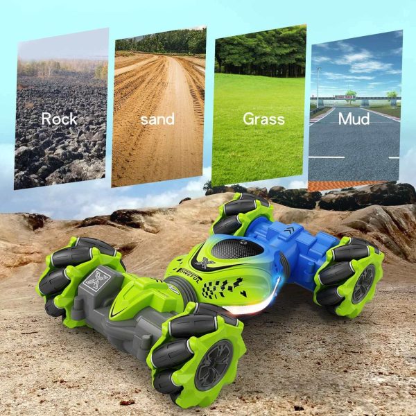 2024 New 4WD RC Stunt Car - Watch Gesture Control, 360° Rotation - Kids Toy Gift - Image 9