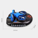 3-in-1 Amphibious RC Hovercraft, Speed Boat & Stunt Car - Waterproof, Durable Toy