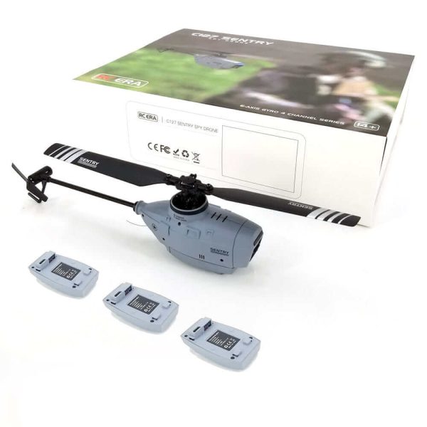 C127 Single Blade Helicopter Drone - 6-Axis Gyro, WiFi FPV, Nano HD Camera Toy - Image 2