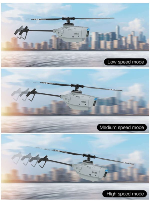 C127 Single Blade Helicopter Drone - 6-Axis Gyro, WiFi FPV, Nano HD Camera Toy - Image 12