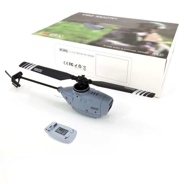 C127 Single Blade Helicopter Drone - 6-Axis Gyro, WiFi FPV, Nano HD Camera Toy - Image 3