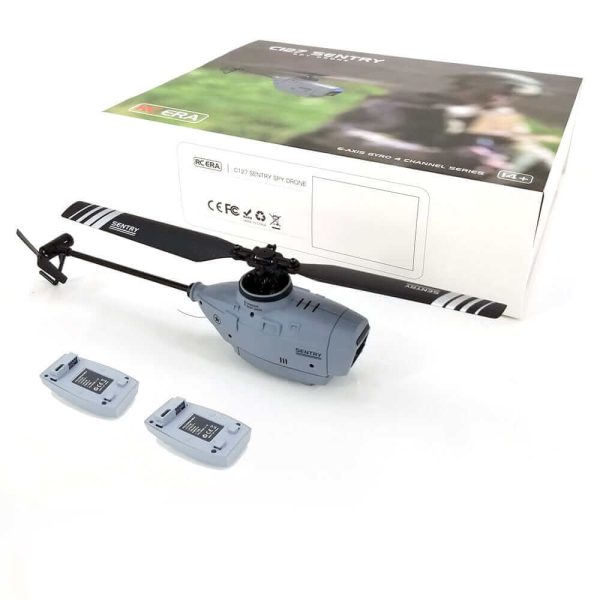 C127 Single Blade Helicopter Drone - 6-Axis Gyro, WiFi FPV, Nano HD Camera Toy - Image 4