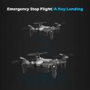 DH-800 Foldable Mini Quadcopter - 360° Aerobatic Drone with Watch Control