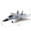 F22 4CH RC Fighter Plane - 2.4G EPP Warbird RTF Toy for Kids