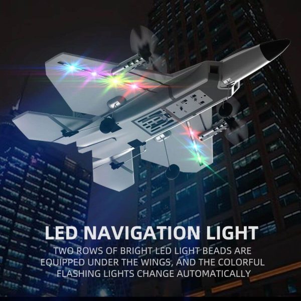 Fixed Wing 2.4G 4 Channel Kid Boy Gift BM16 for F22 Raptor RC Glider Plane Toy EPP Foam Remote Control Airplane - Image 14