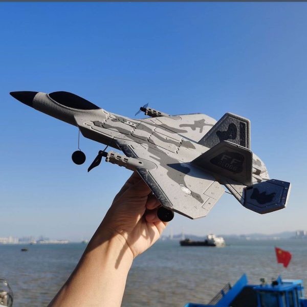 Fixed Wing 2.4G 4 Channel Kid Boy Gift BM16 for F22 Raptor RC Glider Plane Toy EPP Foam Remote Control Airplane - Image 5