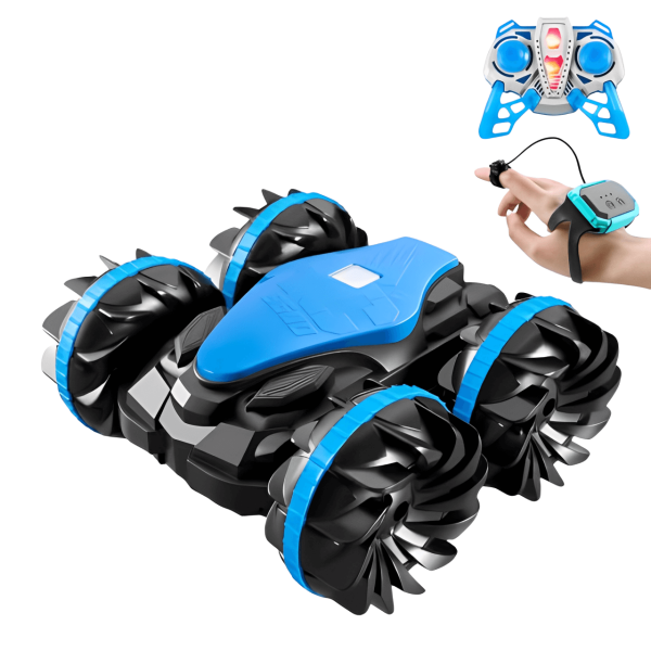 High-Tech 2.4G Amphibious Stunt RC Car - Double-Sided Tumbling | KidsToyLover