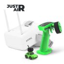 JUSTAIR Q25 FPV RC Car with Goggles - Micro Remote Control Car for Desk Racing and Fun