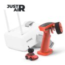 JUSTAIR Q25 FPV RC Car with Goggles - Micro Remote Control Car for Desk Racing and Fun
